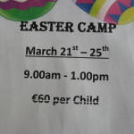 Grainne's Easter Camp at Inch School